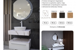 Aria Compact Calacatta 120 cm